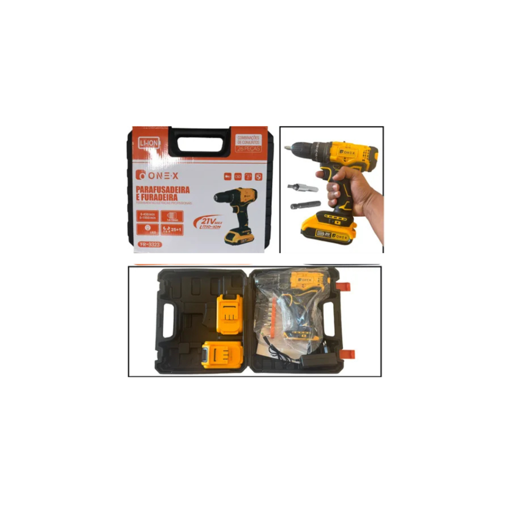 Furadeira Elétrica 21V One-X FR-3327