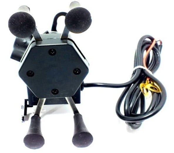 Suporte Aranha/Garra Com Carregador Para Moto One-X SUP-7414