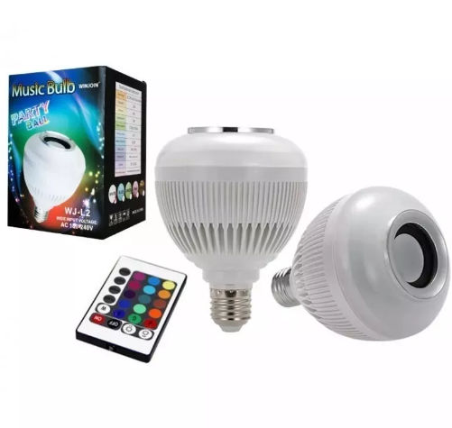 Lâmpada musical RGB 