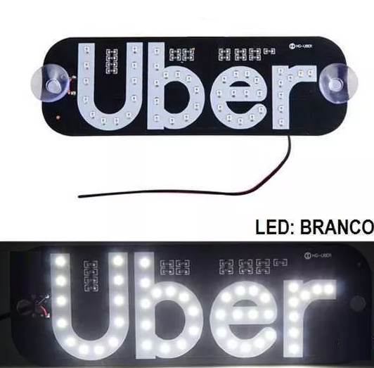 Placa led uber 