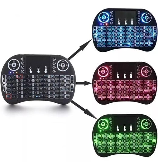 Mini teclado led