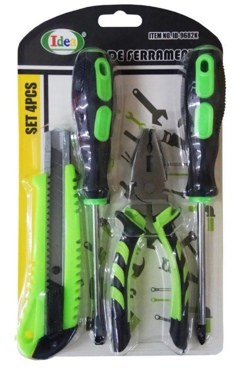 Kit ferramentas 4 peças