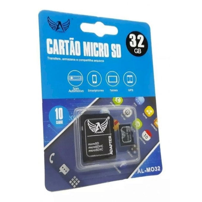 Cartão micro SD 32GB