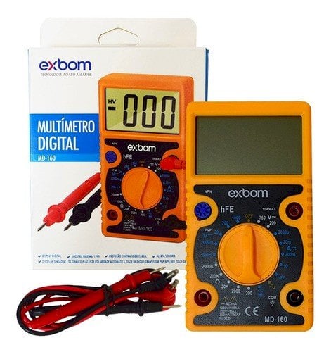 Multímetro Digital Exbom