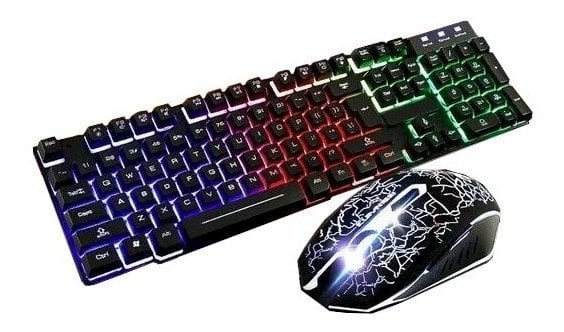 Kit Teclado e mouse Gamer KM-680 Leon