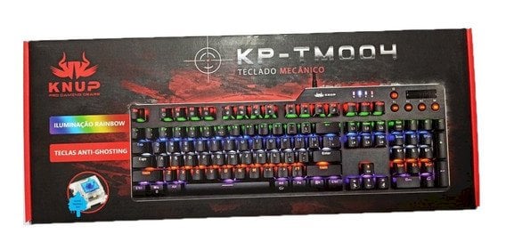 Teclado Gamer Mecânico Knup KP-TM004