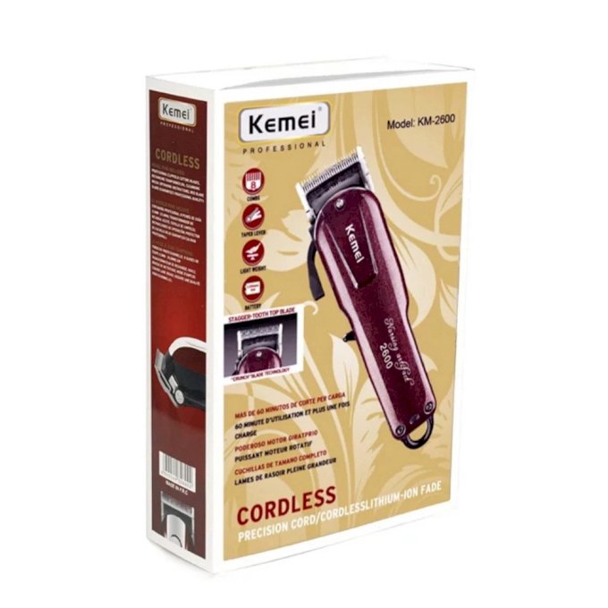 Máquina Kemei KM-2600