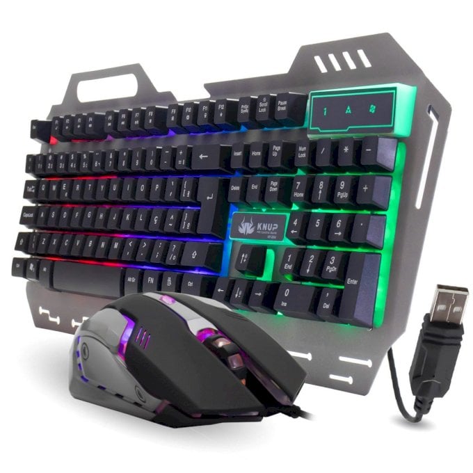 Kit teclado e mouse gamer KP-2054