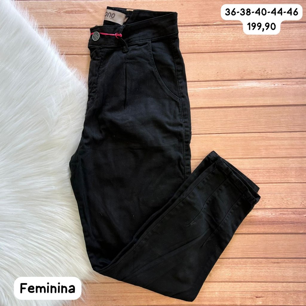 Calça Slouch Collors 36