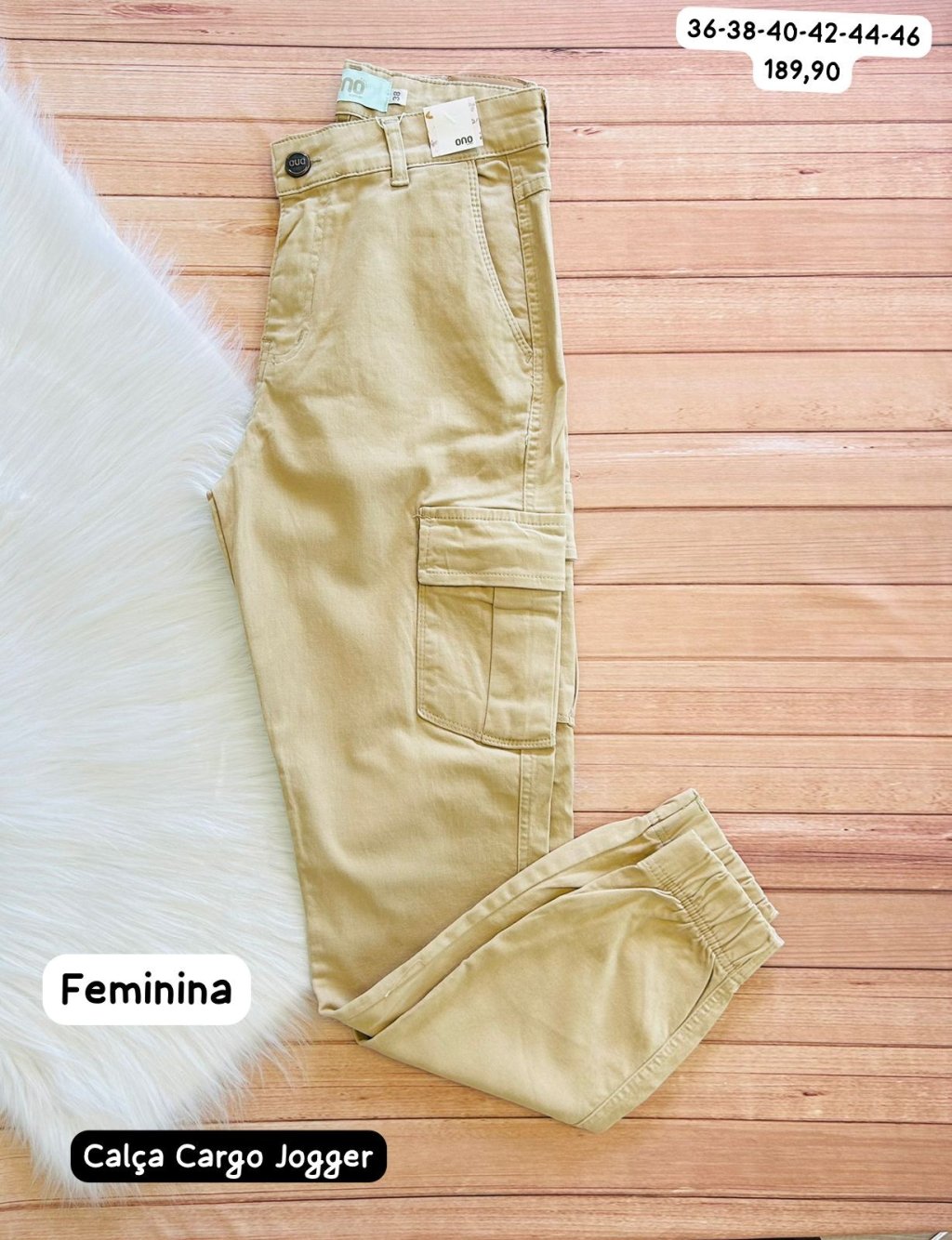 Calça Cargo Jogger 40