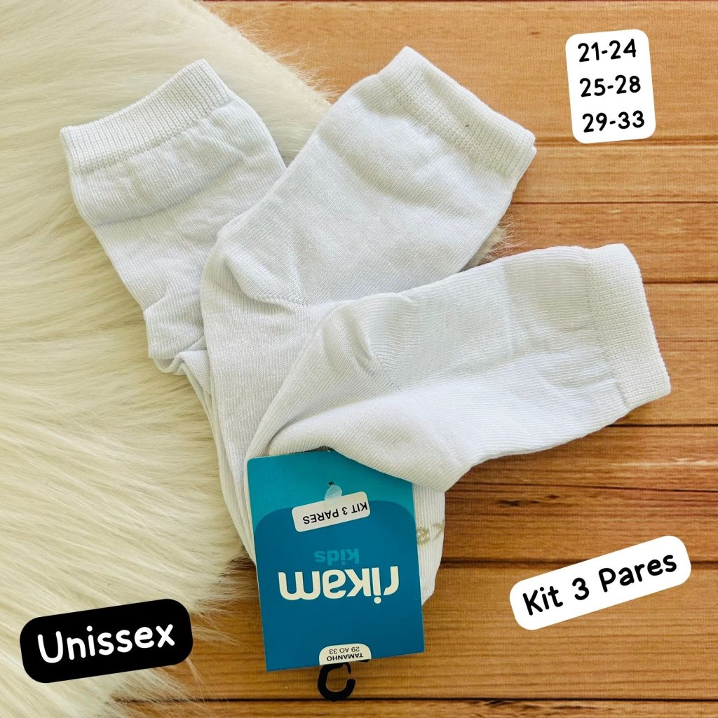 Kit 3 Pares 25-28