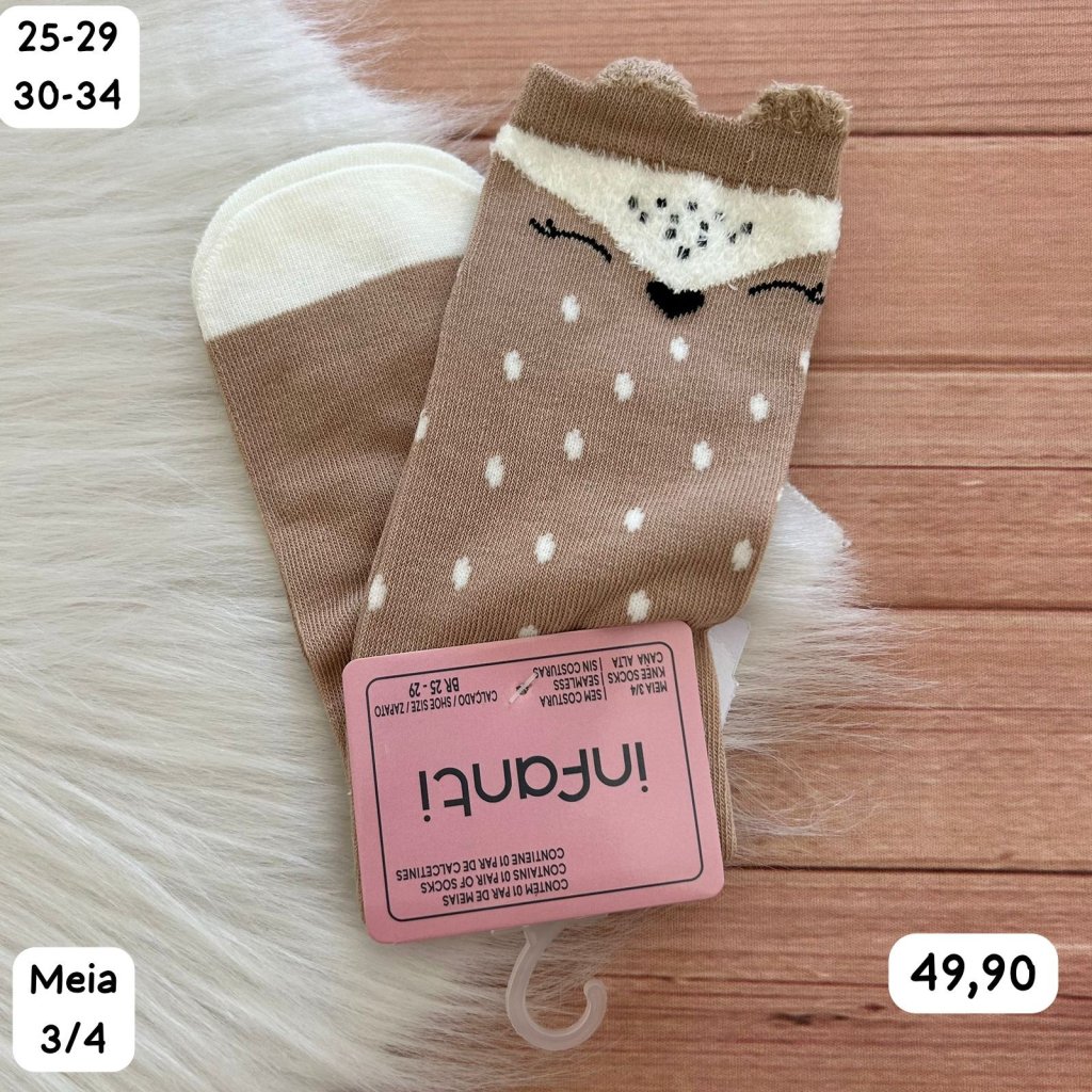 Meia 3/4 25-29