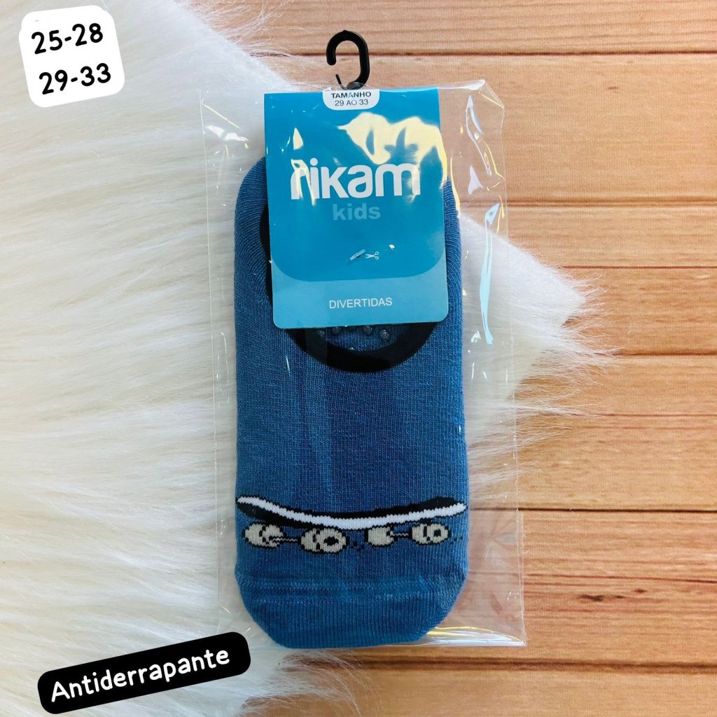 Meia Antiderrapante 25-28