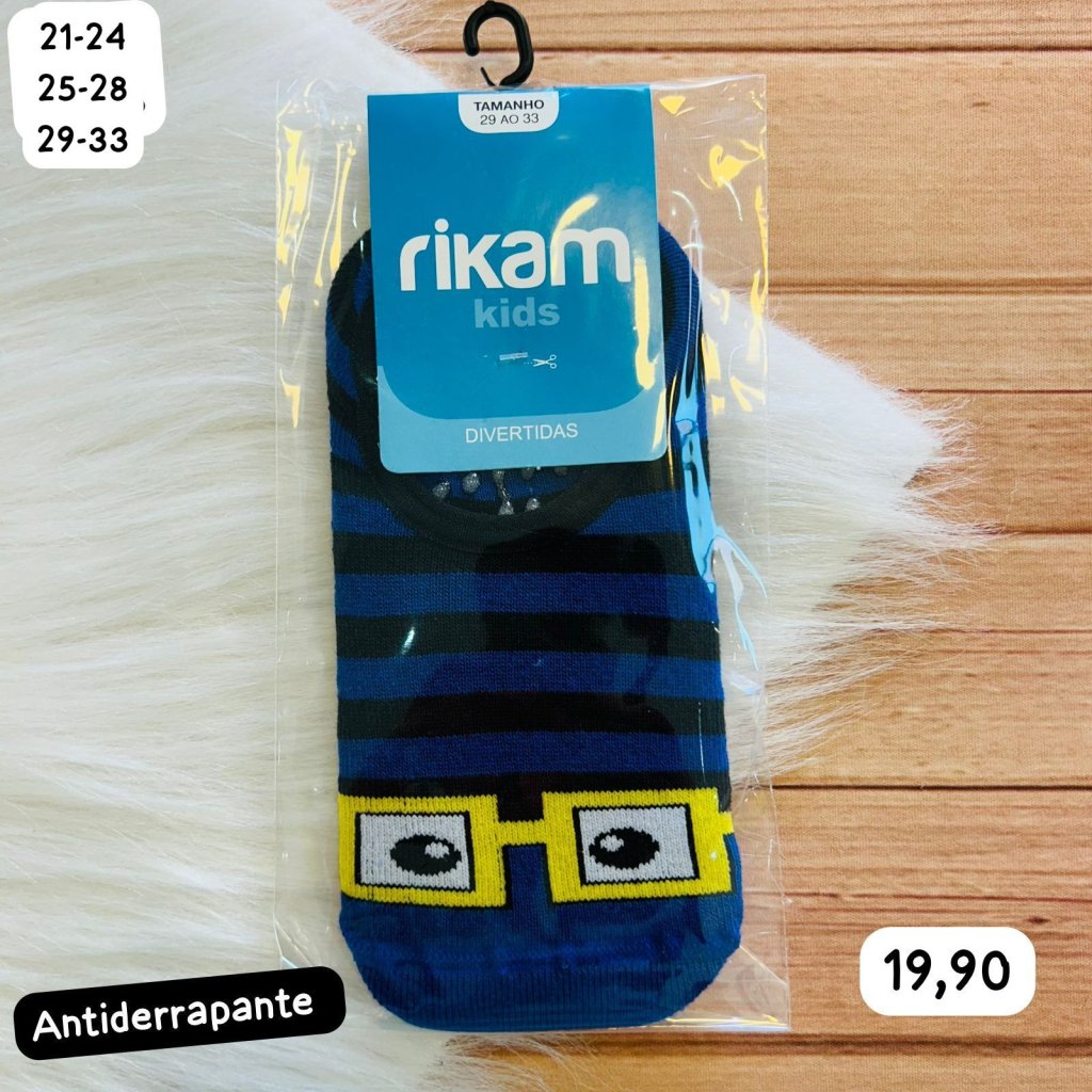 Meia Antiderrapante 25-28