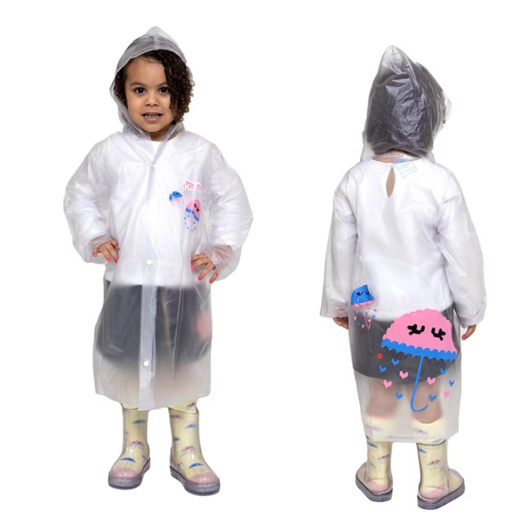 Capa de Chuva TAM 1 a 3 anos