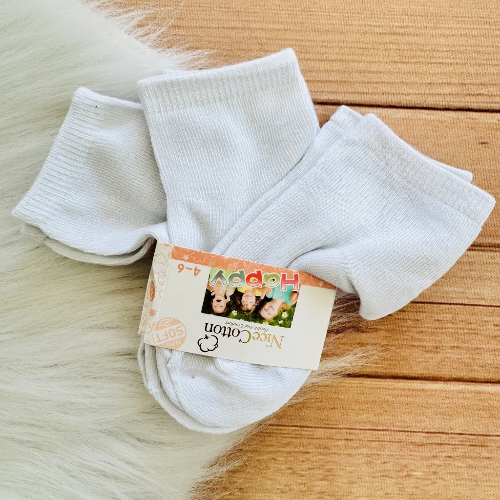 Kit com 3 pares 4-6 anos