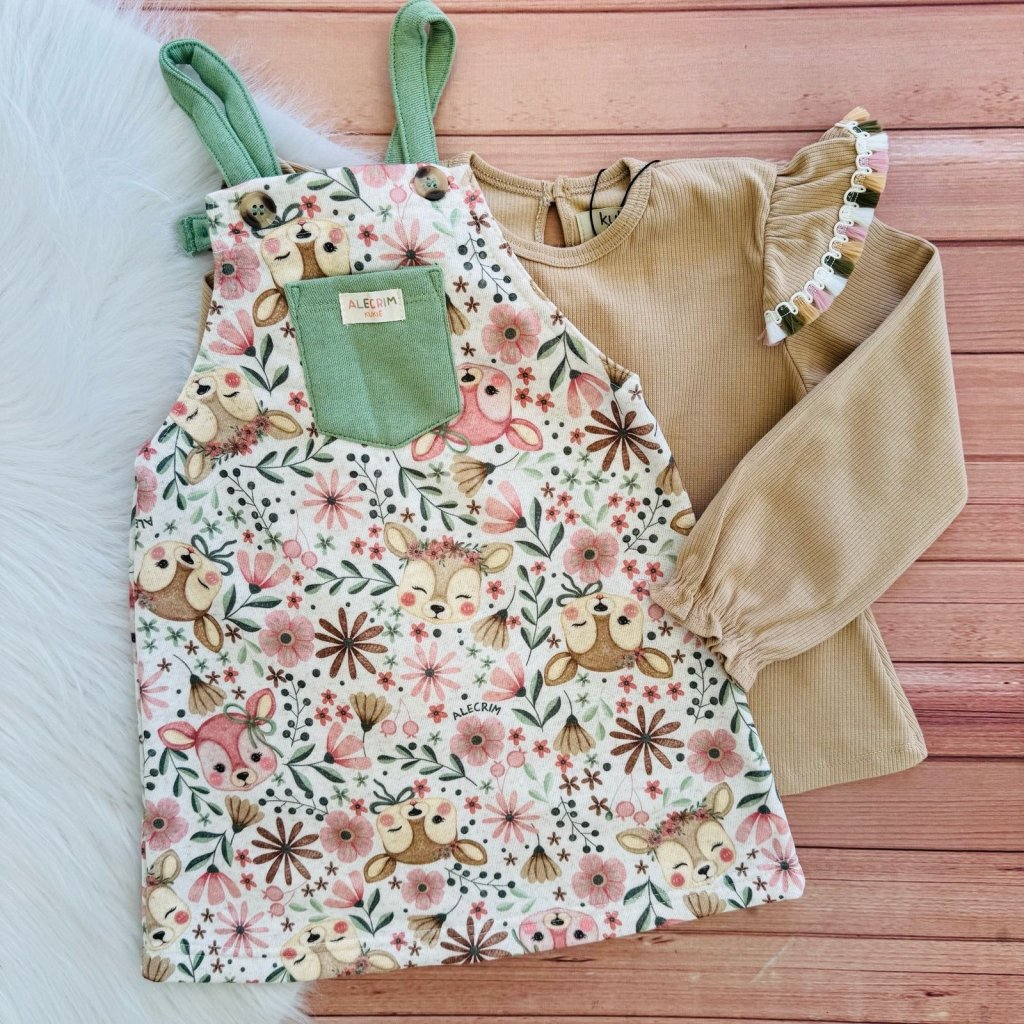 Salopete+ Blusinha Kukie 3