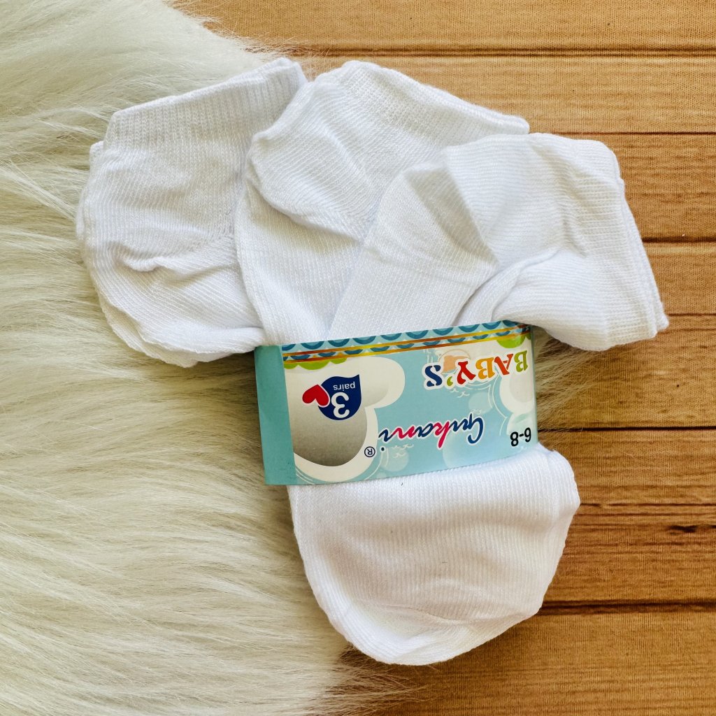 Kit com 3 pares 6 á 8 anos 