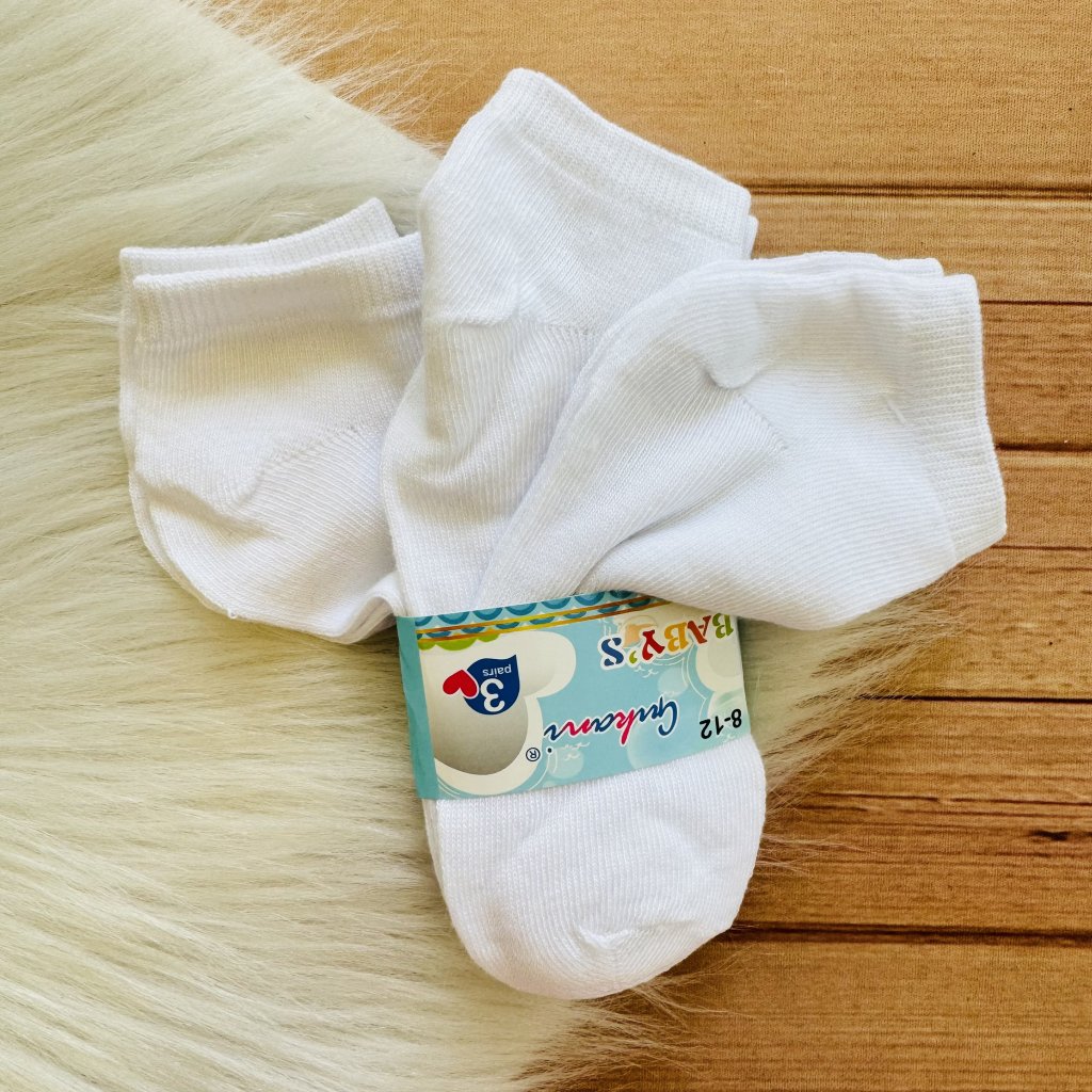 Kit com 3 pares 8 á 12 anos 