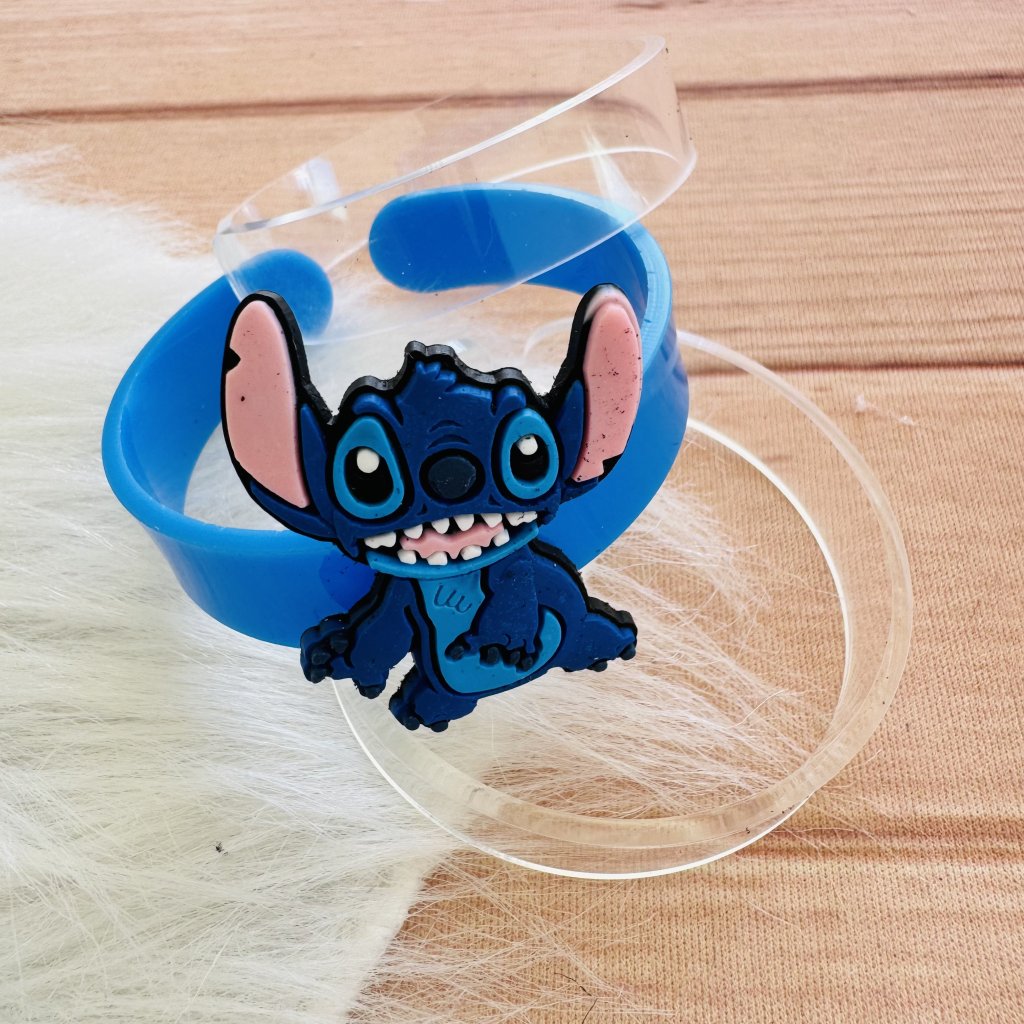 Kit 3 pulseiras Stitch