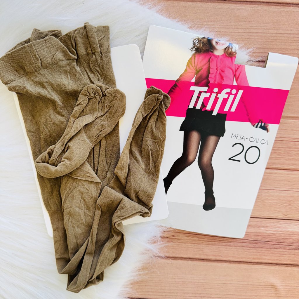 Meia Calça Fio 20 - TAM M 6 a 8 anos 