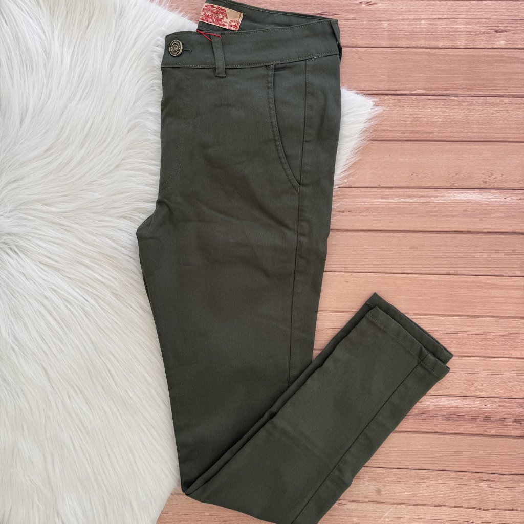 Calça Sarja Acetinada 46