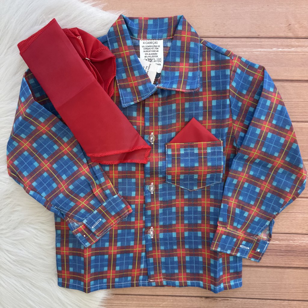 Camisa com Lenço 1