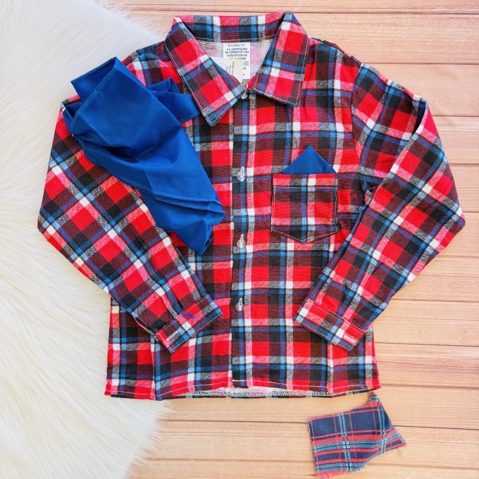 Camiseta com lenço 1