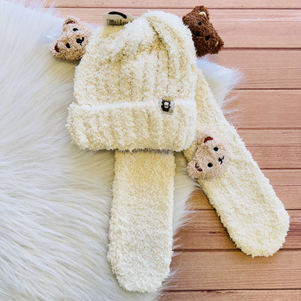 Gorro e Cachecol 2 a 6 anos 