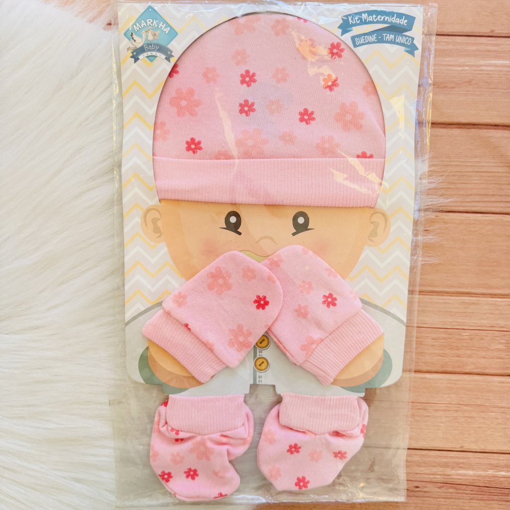 Kit Bebê Suedine 0 a 3 meses 