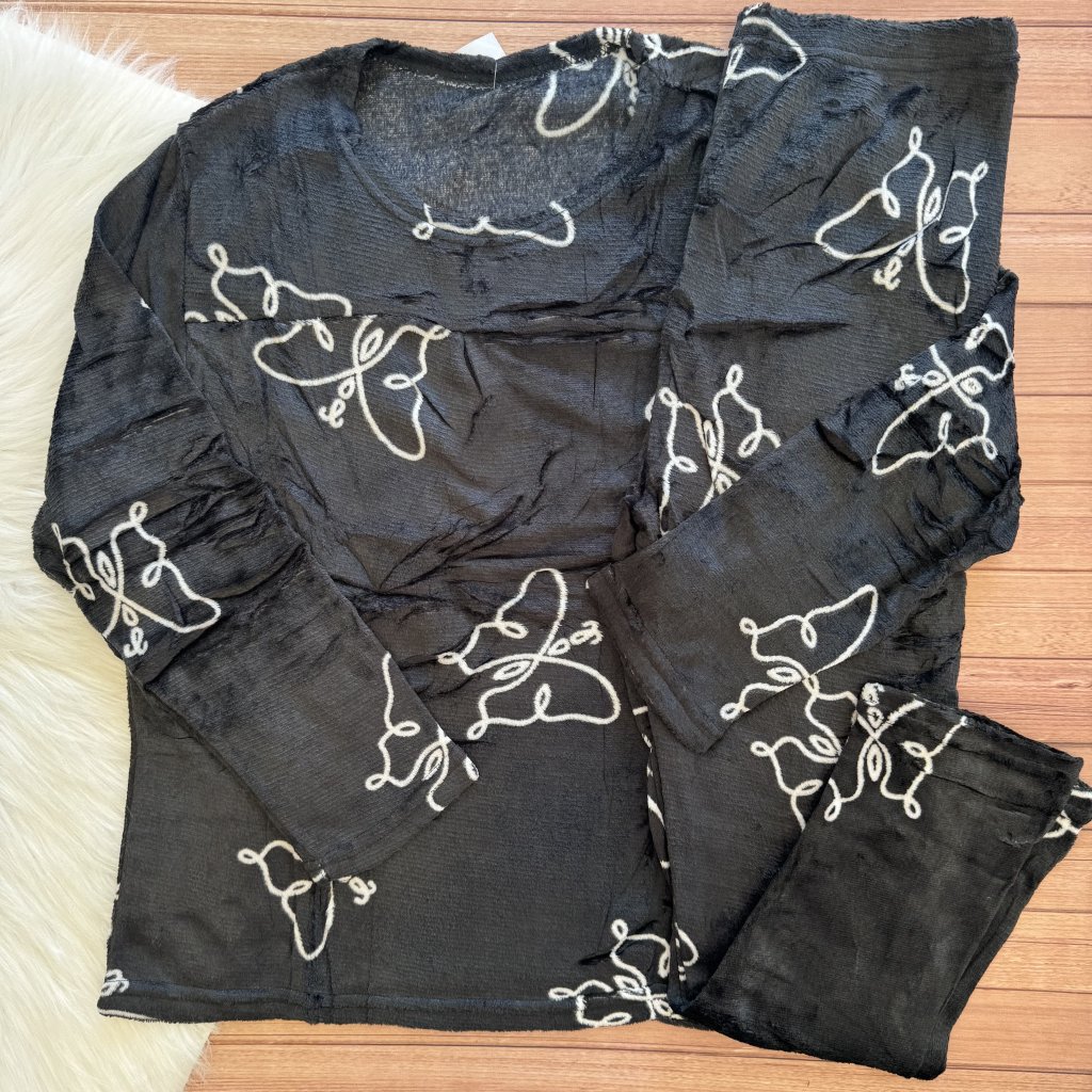Pijama Fleece M