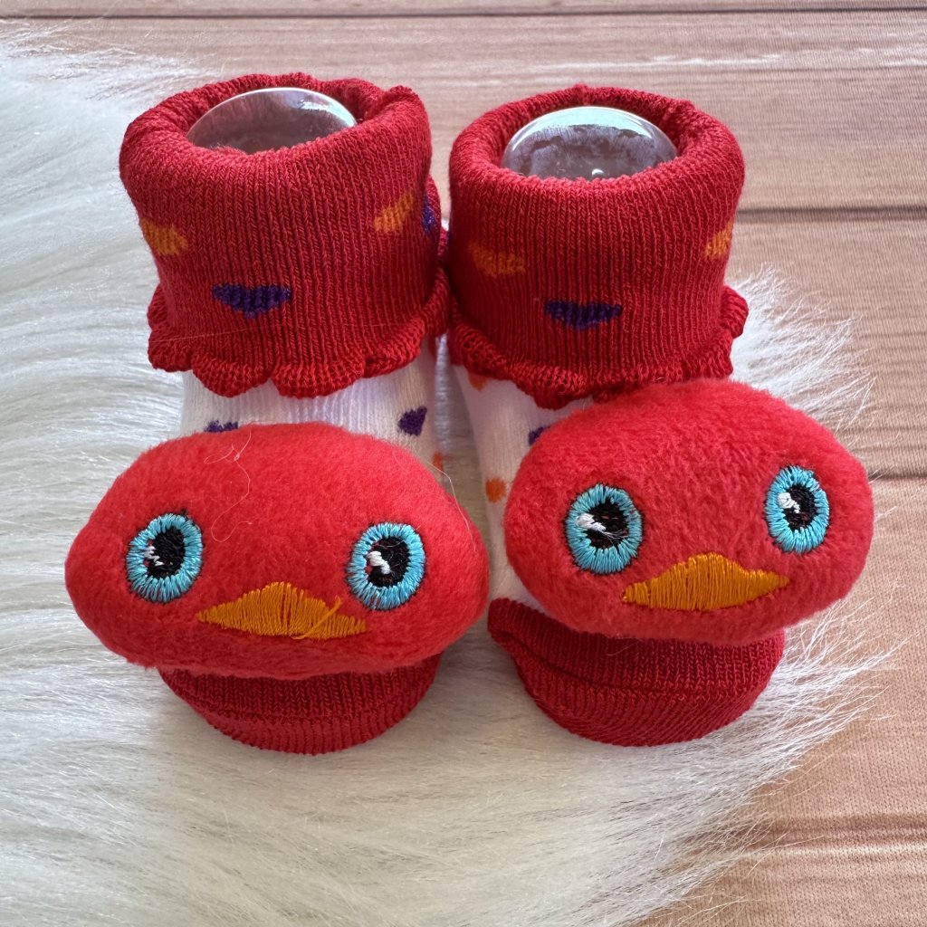 Pantufa Bebê 3 a 6 meses 