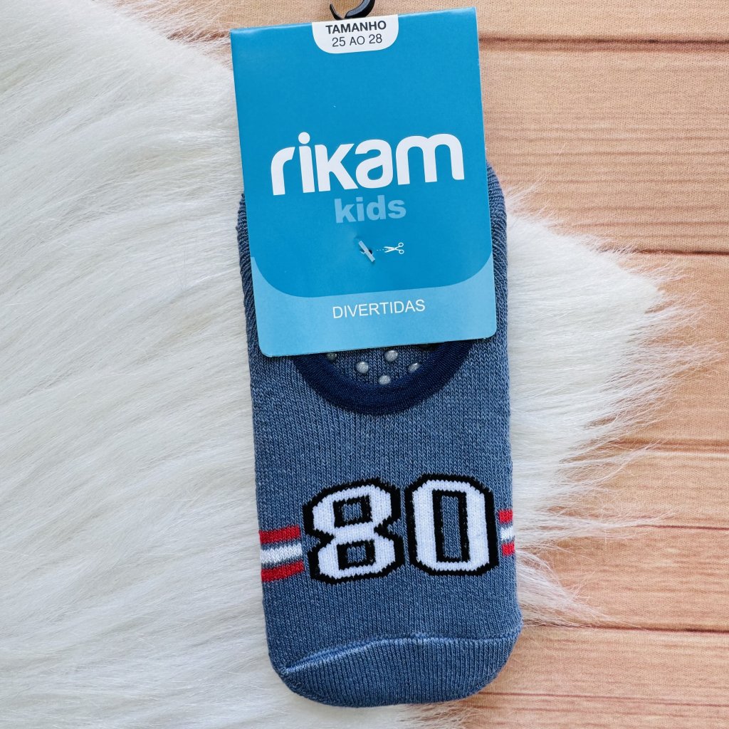 Sapatilha antiderrapante 25 ao 28
