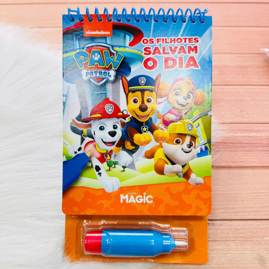 Livro de Colorir Aqua