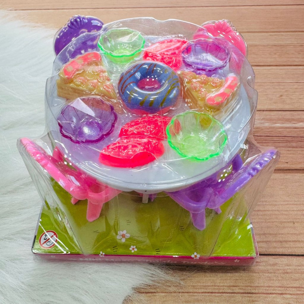 Kit Mini Mesa Bonecas 