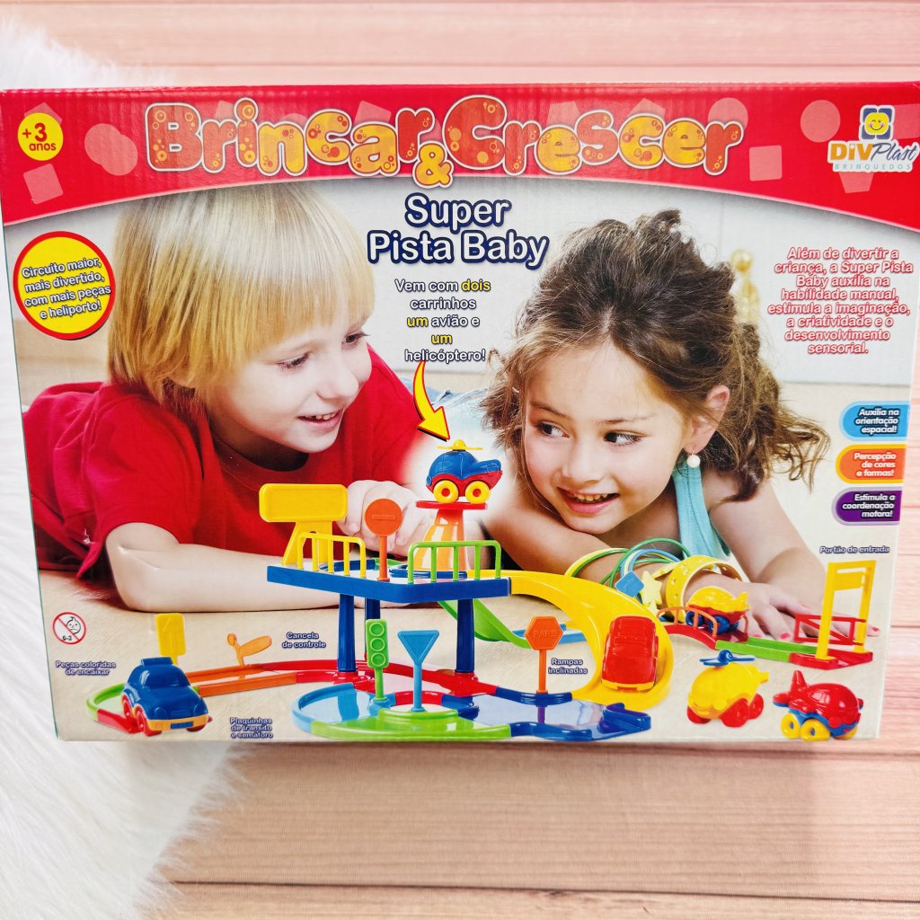 Pista Carrinho Brincar e Crescer