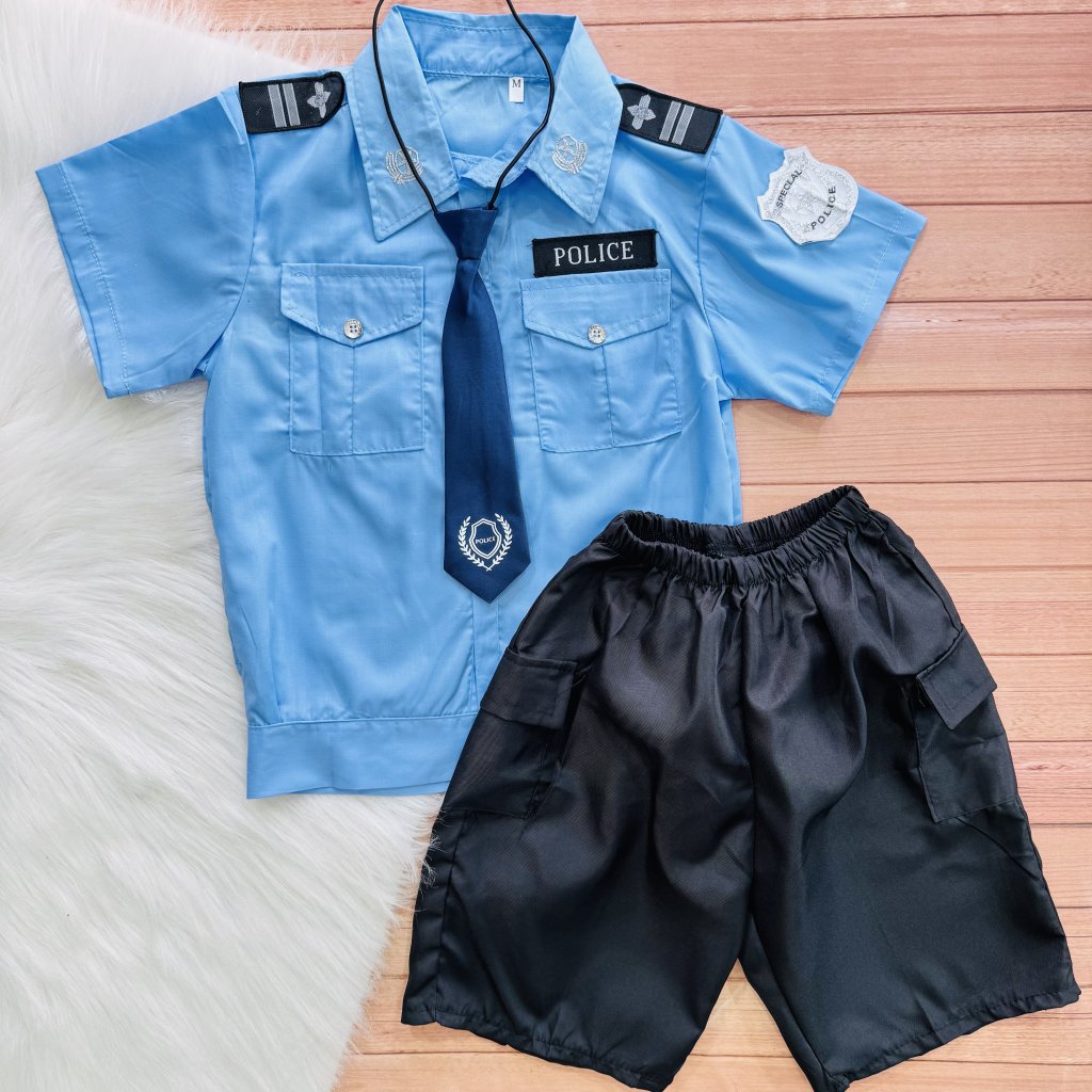 Fantasia Polícia 3 a 8 anos