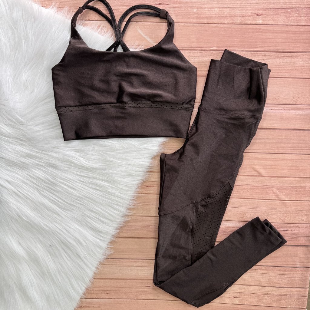 Conjunto Fitness Cofee P