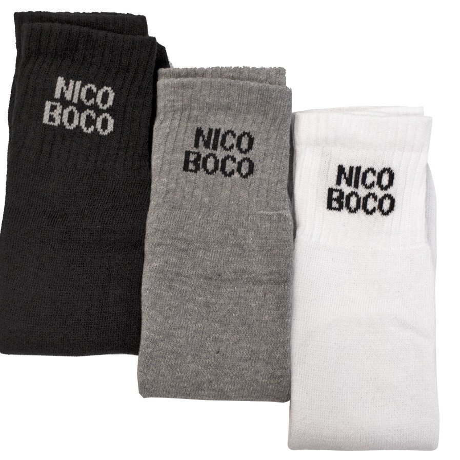 Meia Cano Curto Nicoboco 39 a 43