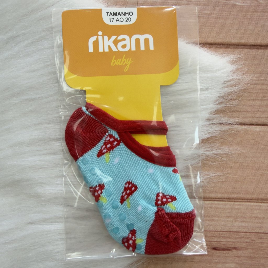 Meia Sapatilha Rikam 17 a 20