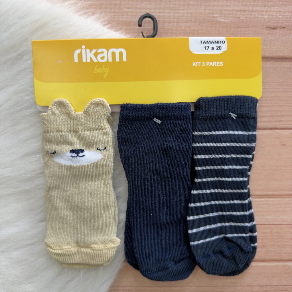 Kit Meias Rikam 17 a 20