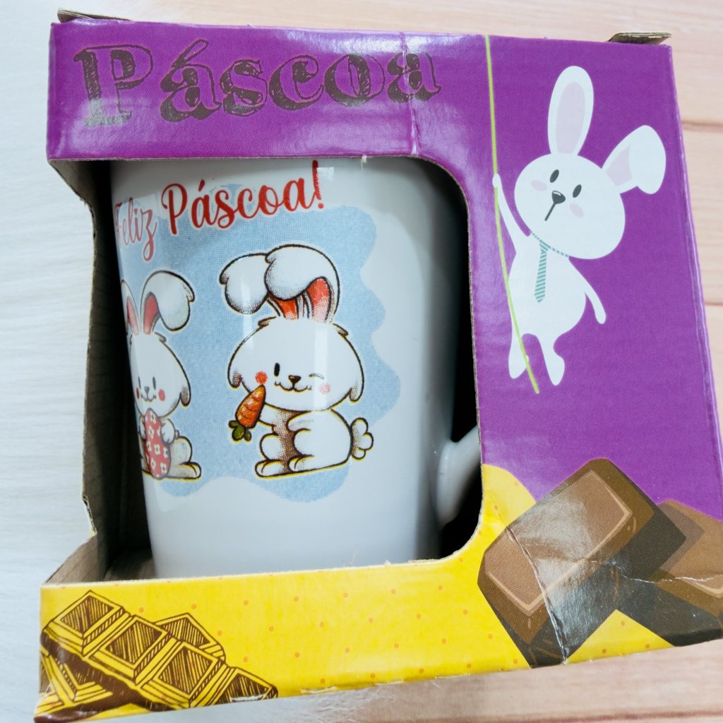 Caneca Porcelana Páscoa 
