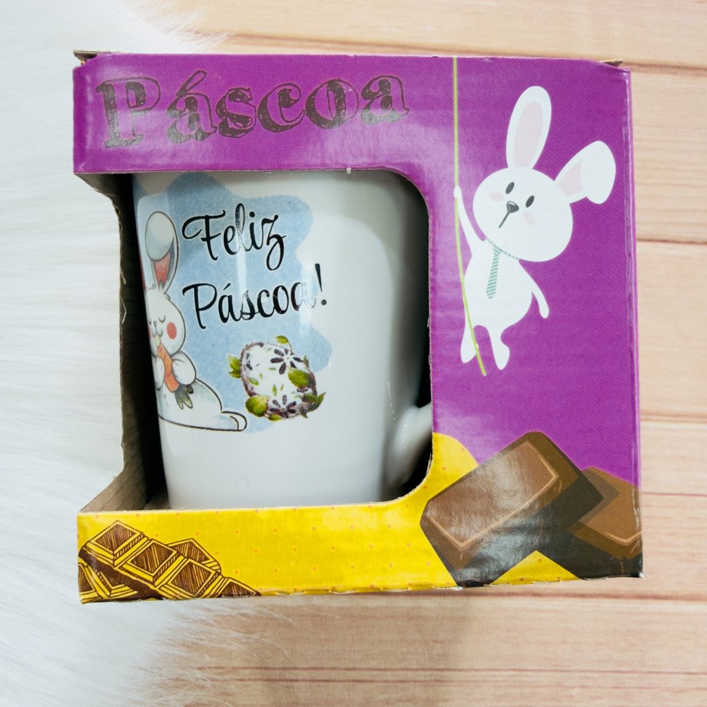 Caneca Porcelana Páscoa 