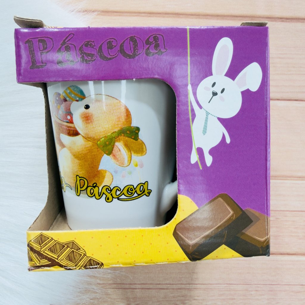 Caneca Porcelana Páscoa 