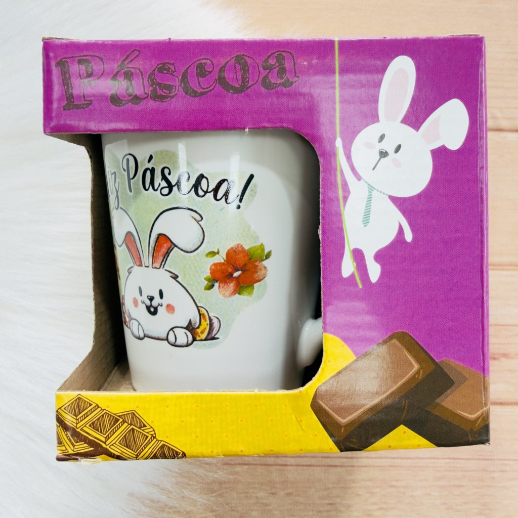 Caneca Porcelana Páscoa 