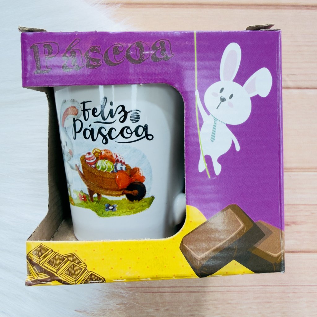 Caneca Porcelana Páscoa 