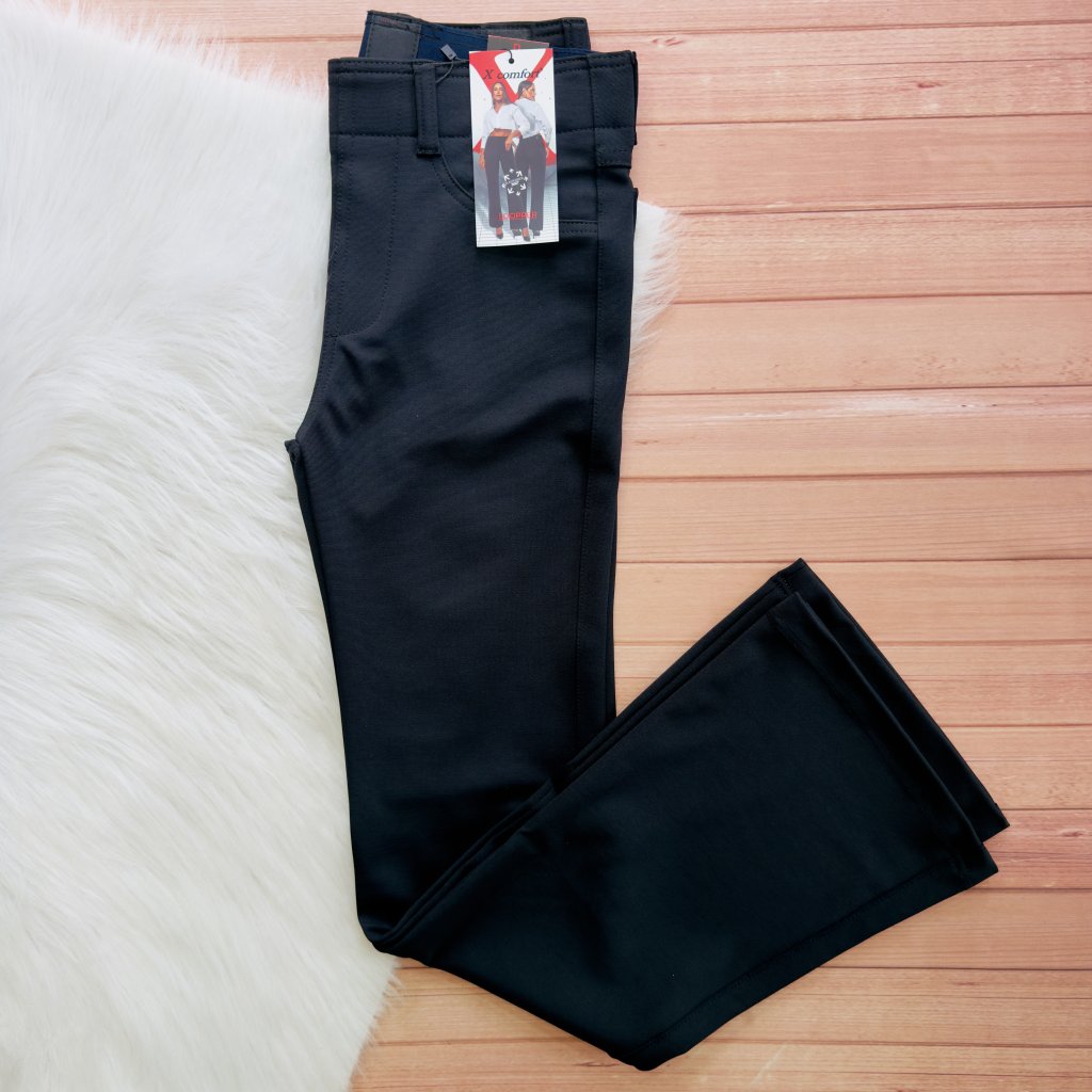 Calça Flare Malha Looper GG