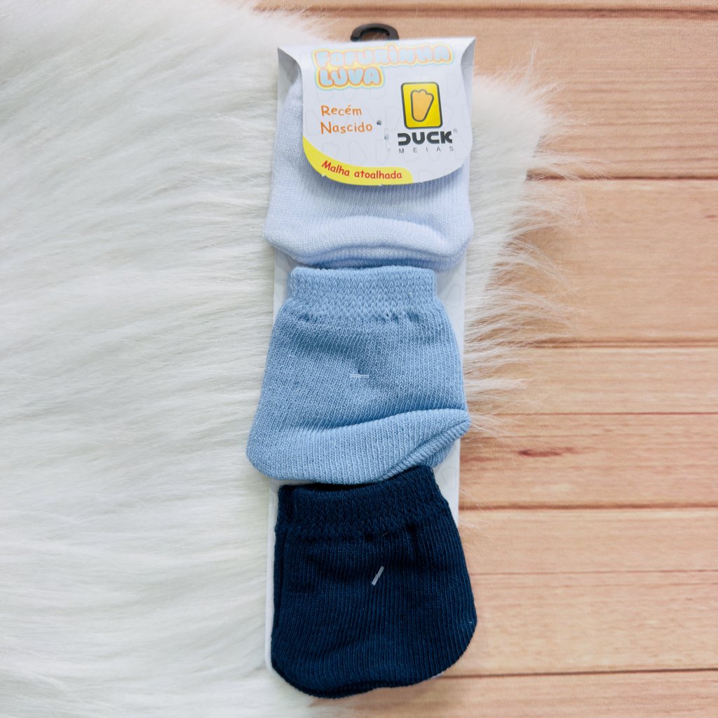 Kit Luva Bebê 0 a 3 Meses 