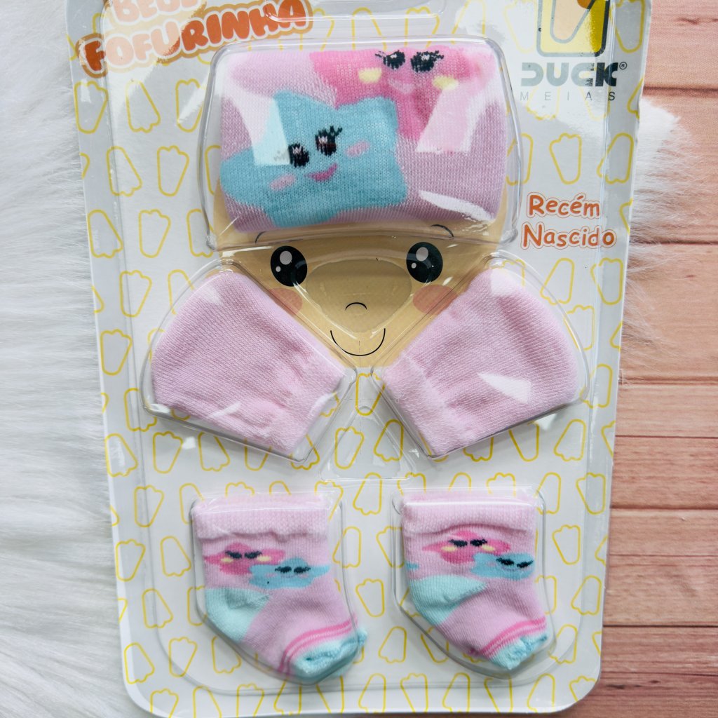 Kit Bebê Fofurinha 0 a 4 meses