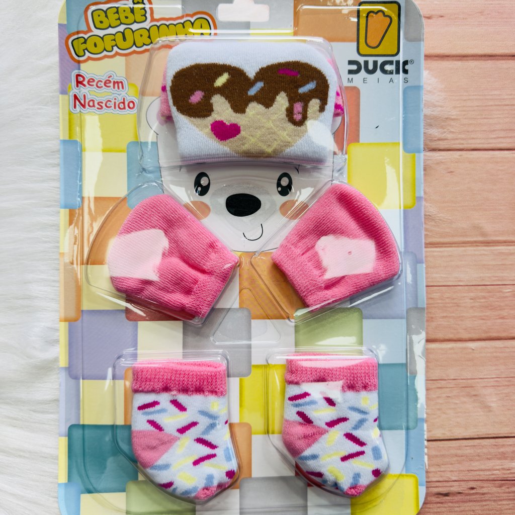 Kit Bebê Fofurinha 0 a 4 meses